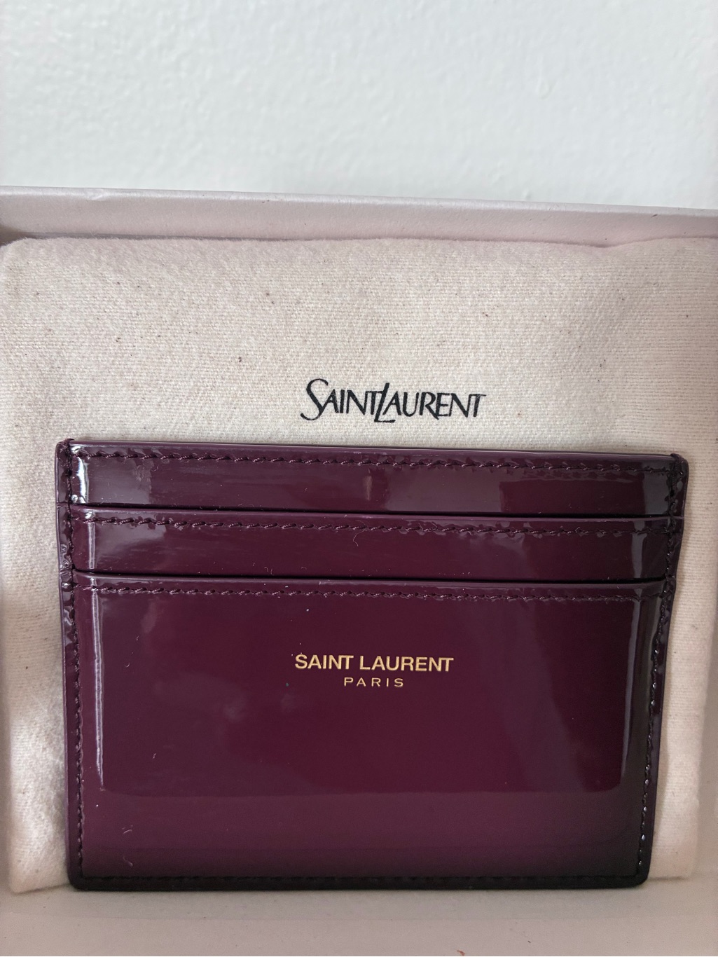 Ysl Saint Laurent Card Case